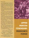 Informational brochure produced by Upper Merion Township, 1964.